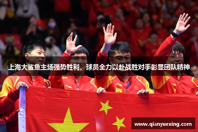 上海大鲨鱼主场强势胜利，球员全力以赴战胜对手彰显团队精神